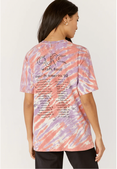 Day Dreamer The Cure Wish Tour Weekend Tee Mid Summer Tie Dye