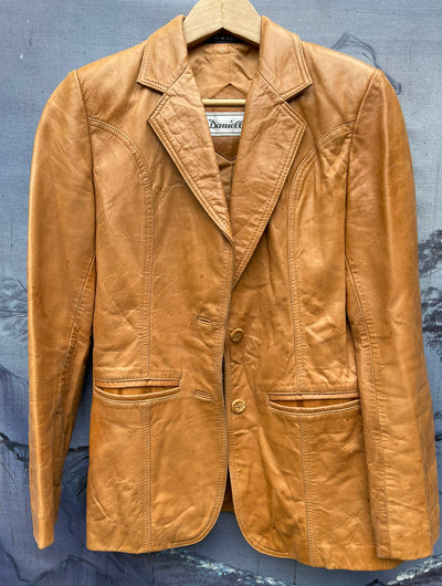 Mima's Vintage Leather Jacket - shopgypsyweed1969