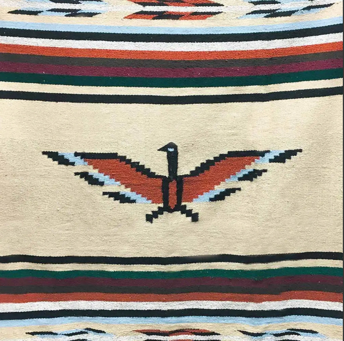 Southwest Mexican Thunberbird  Blanket/Wall Tapestry - shopgypsyweed1969